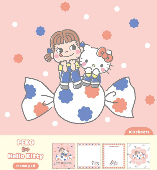 Sanrio x PEKO Memo Pad - Dot Hello Kitty | Papermind Shop