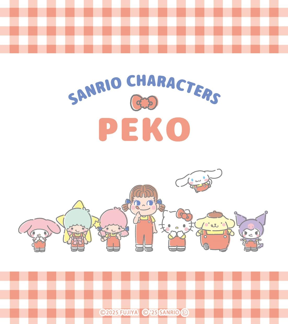 Sanrio x PEKO Memo Pad - Red Checker | Papermind Shop
