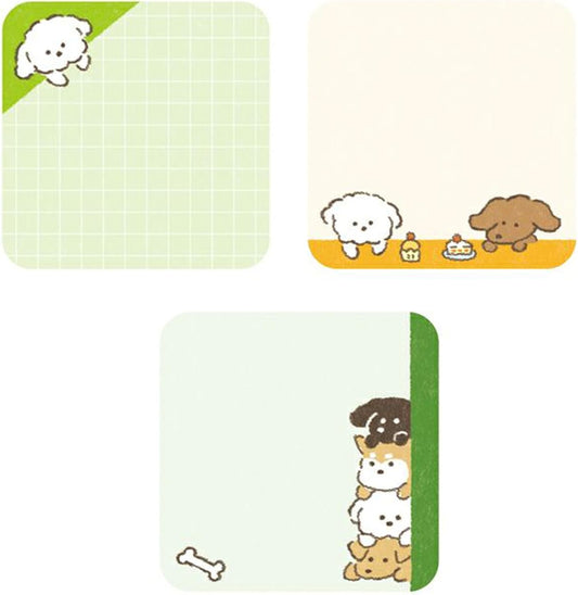 Furukawashiko Sticky Notes - Popping Up Dog | Papermind Shop