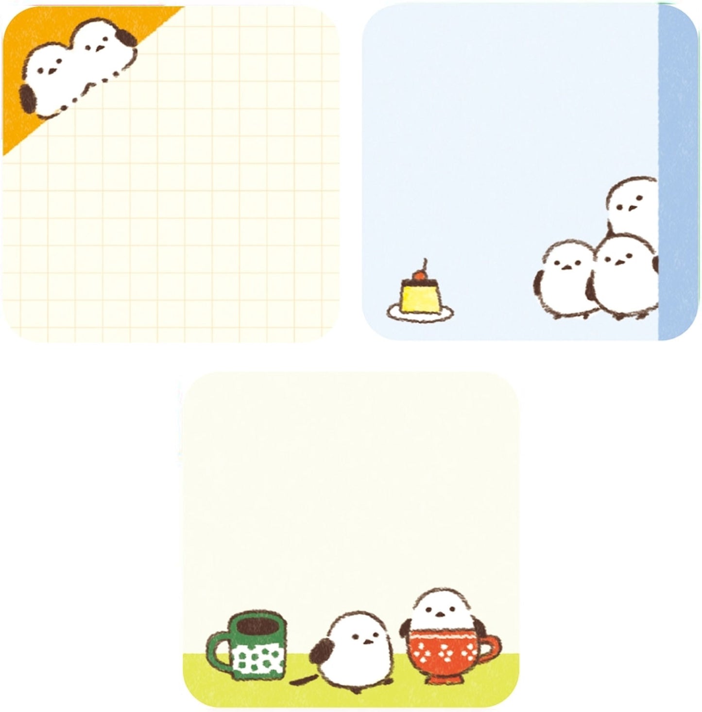 Furukawashiko Sticky Notes - Popping Up Bird | Papermind Shop