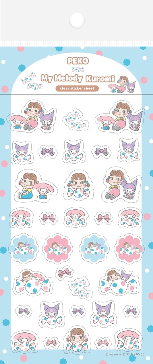 Sanrio x PEKO Sticker Sheet - Dot Kuromi | Papermind Shop
