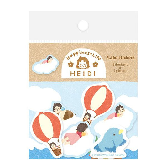 Furukawashiko Flake Stickers - Floating Heidi | Papermind Shop