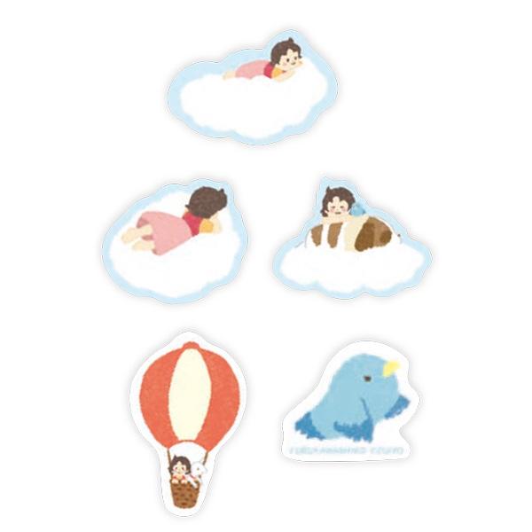 Furukawashiko Flake Stickers - Floating Heidi | Papermind Shop