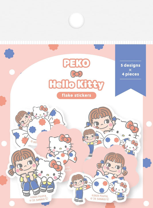 Sanrio x PEKO Flake Stickers - Dot Hello Kitty | Papermind Shop