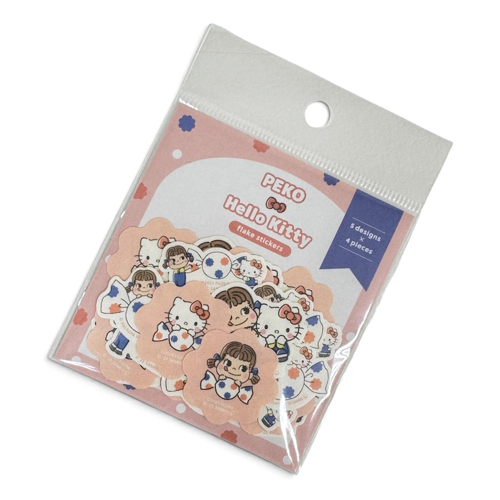 Sanrio x PEKO Flake Stickers - Dot Hello Kitty - Shop Flake Stickers and Japanese Stationery at Papermind Stationery Shop