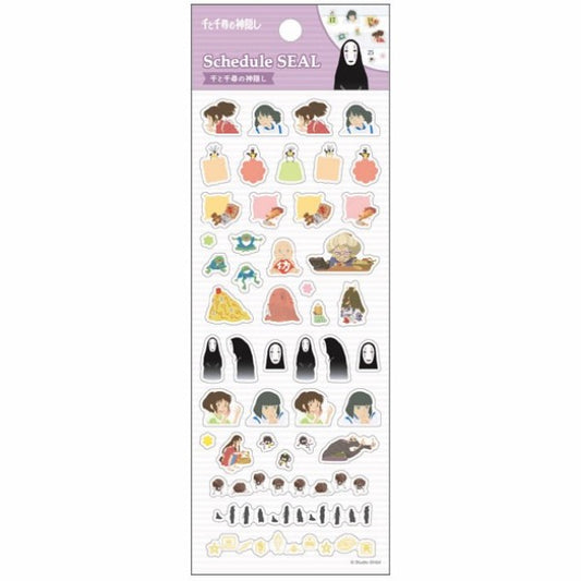 Studio Ghibli Sticker Sheet Schedule Sticker Spirited Away