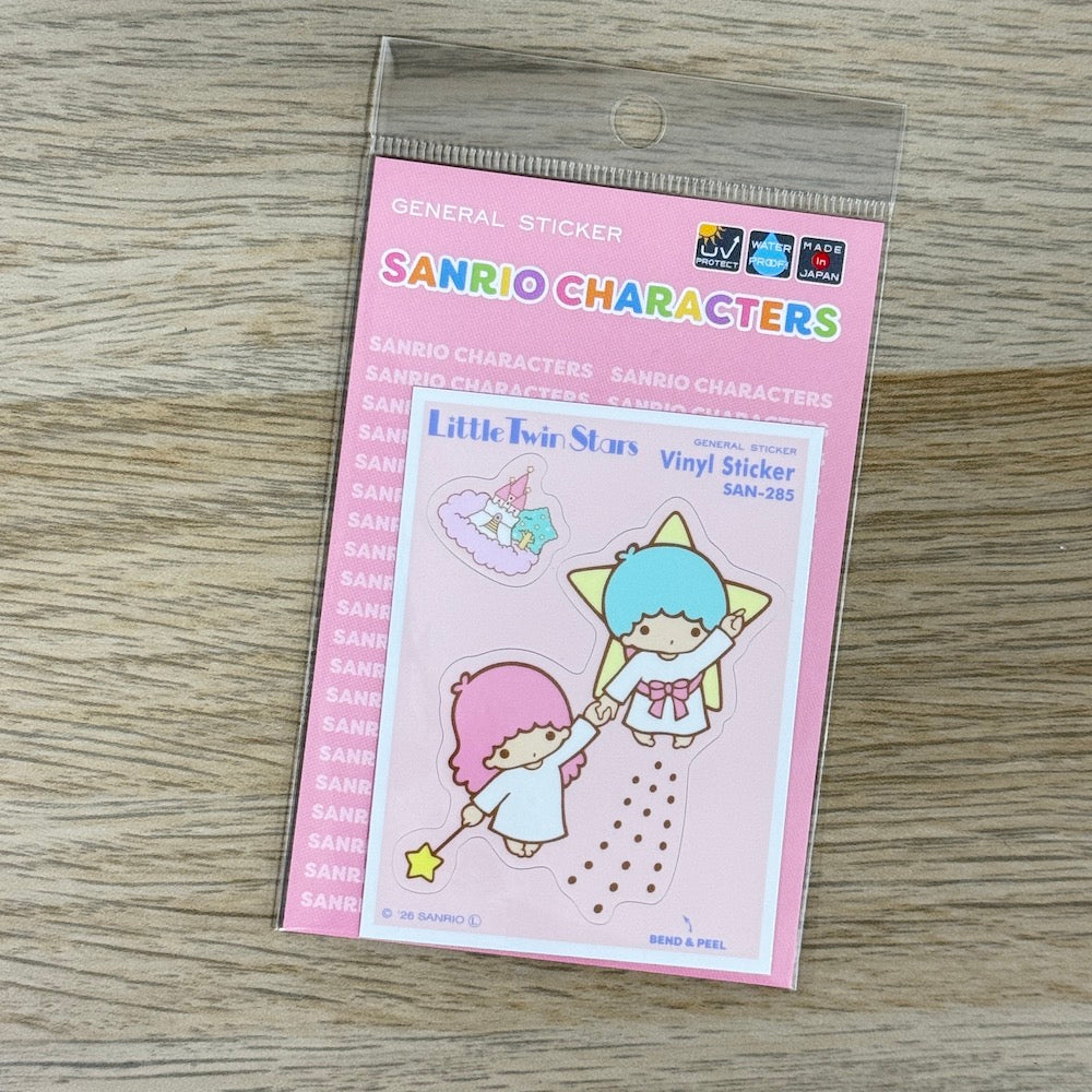 Sanrio Characters Half-Cut Sticker Sheet – Little Twin Stars | Kawaii Decals for Planners & Scrapbooking - Shop Vinyl Stickers and Japanese Stationery at Papermind Stationery Shop