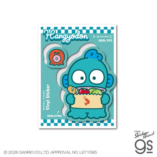 Sanrio Characters Half-Cut Sticker Sheet – Hangyodon | Kawaii Decals for Planners & Scrapbooking