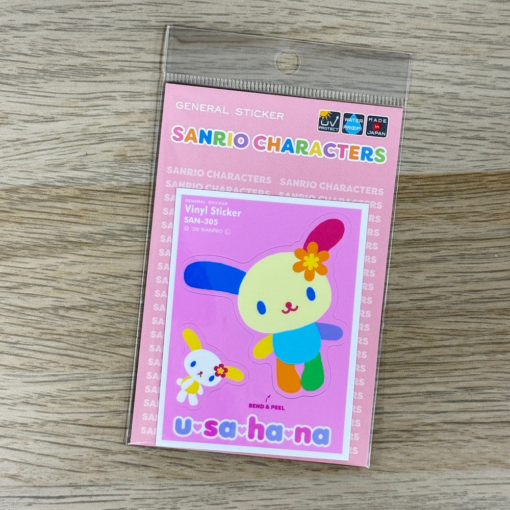 Sanrio Characters Half-Cut Sticker Sheet – Usahana | Kawaii Decals for Planners & Scrapbooking - Shop Vinyl Stickers and Japanese Stationery at Papermind Stationery Shop