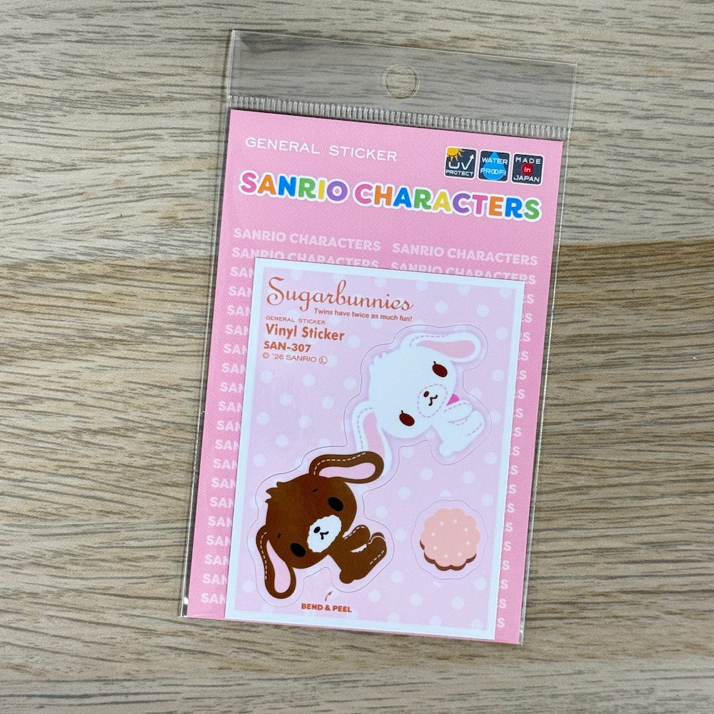 Sanrio Characters Half-Cut Sticker Sheet – Sugarbunnies | Kawaii Decals for Smartphone & Laptop - Shop Vinyl Stickers and Japanese Stationery at Papermind Stationery Shop