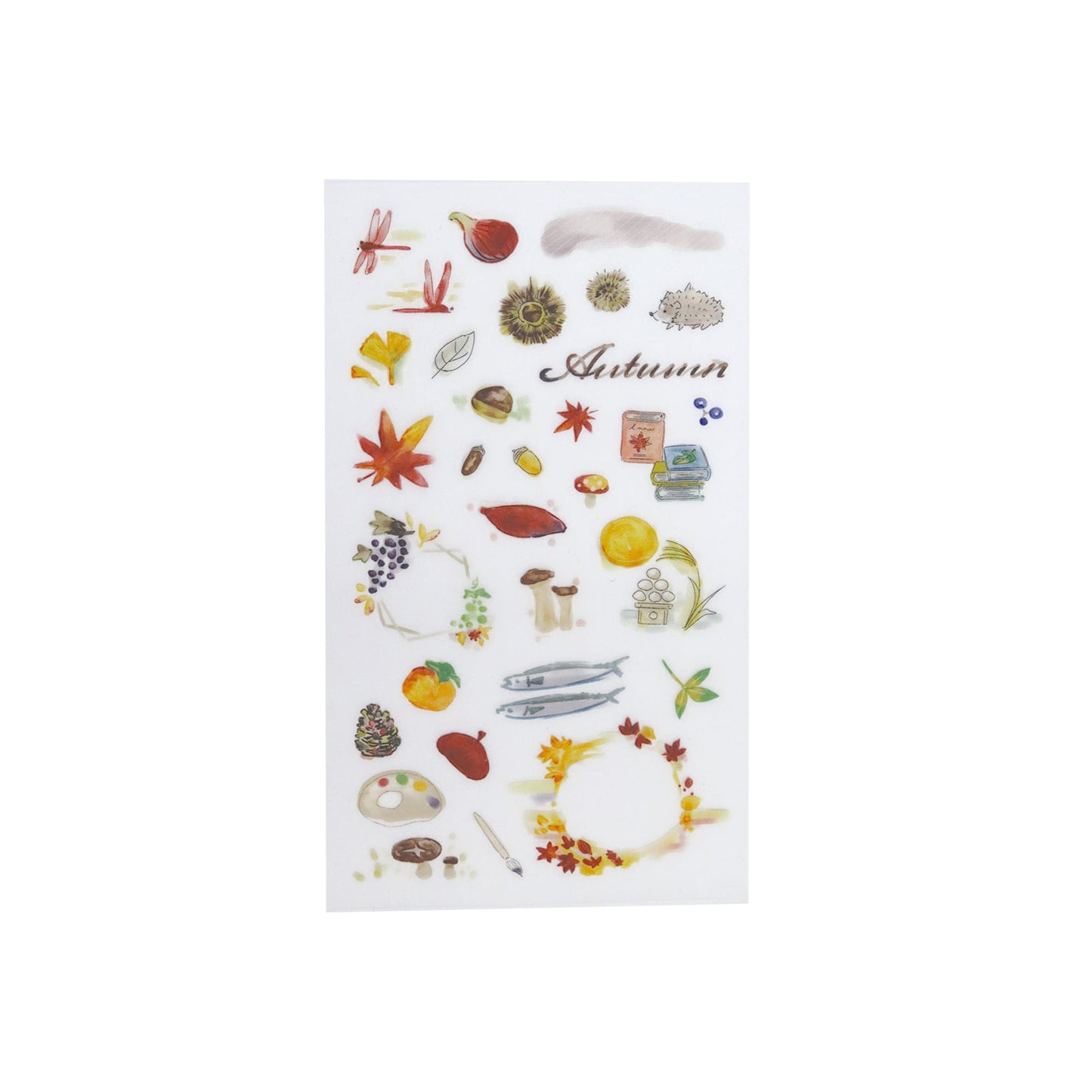 Irodo Paper Transfer Stickers - Autumn | Papermind Shop
