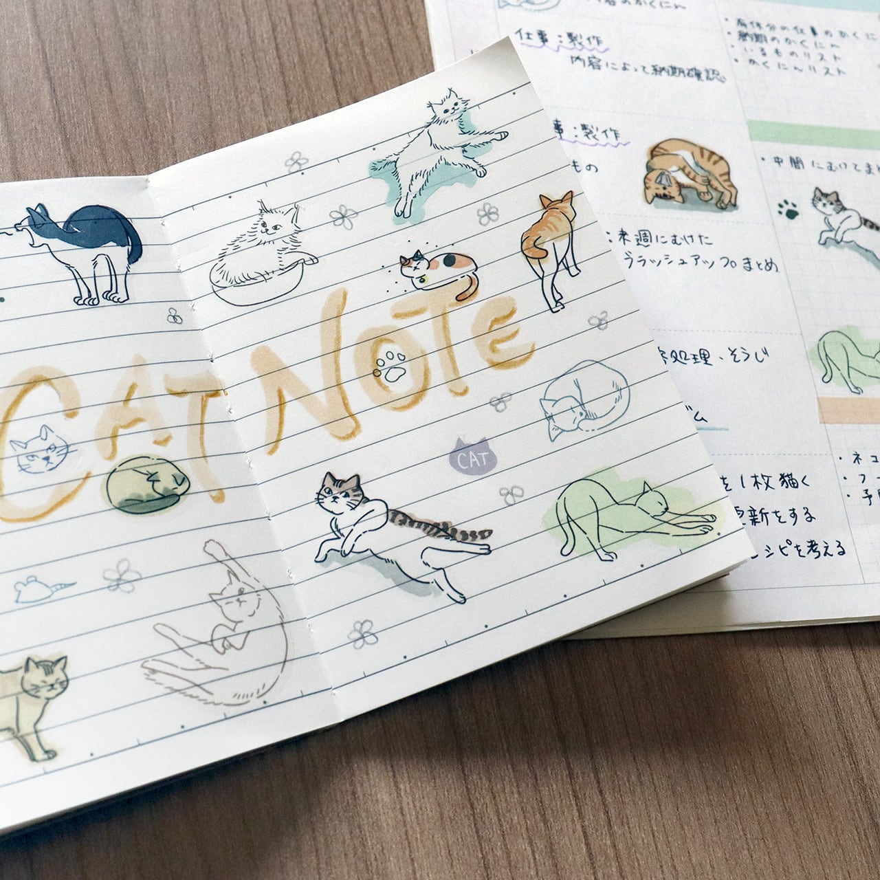 Irodo Paper Transfer Stickers - Cat Assorted | Papermind Shop