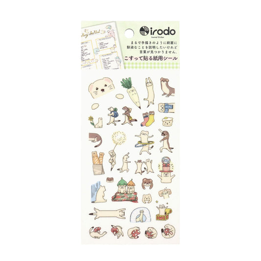 Irodo Paper Transfer Stickers - Ermine | Papermind Shop