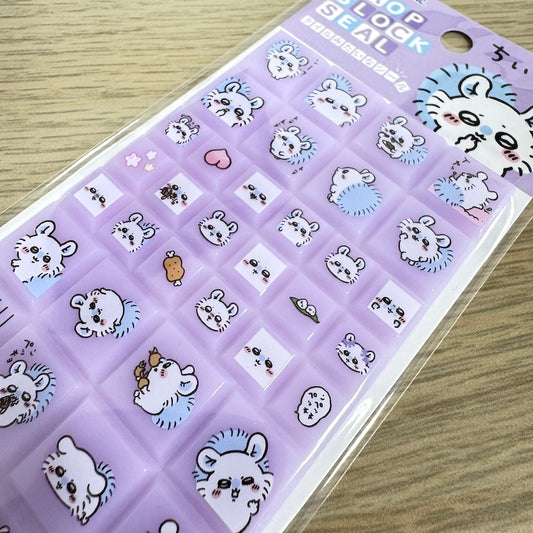 Chiikawa Drop Block Stickers (Momonga Flying Squirrel) - Shop Sticker Sheets and Japanese Stationery at Papermind Stationery Shop