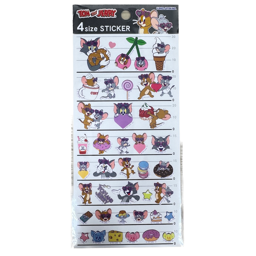 Tom and Jerry 4 Size Stickers - Pop Sunglasses