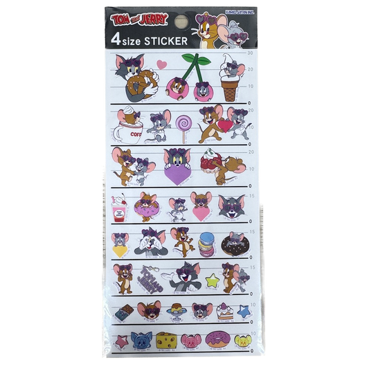 Tom and Jerry 4 Size Stickers - Pop Sunglasses - Shop Sticker Sheets and Japanese Stationery at Papermind Stationery Shop