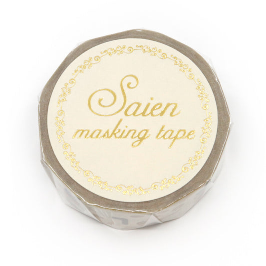 Kamiiso Sansyo 15mm Washi Tape - Saien Coffee Time | Papermind Shop
