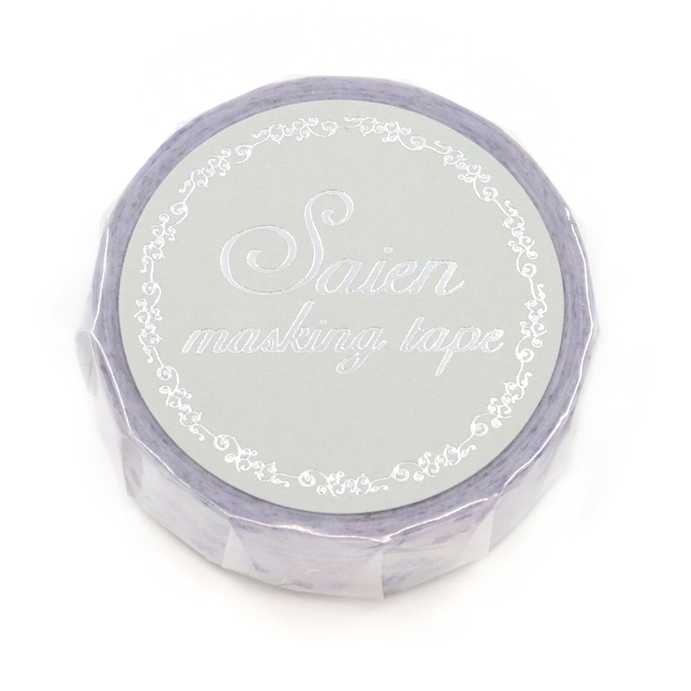 Kamiiso Saien 15mm Washi Tape - Lavender  | papermindstationery.com