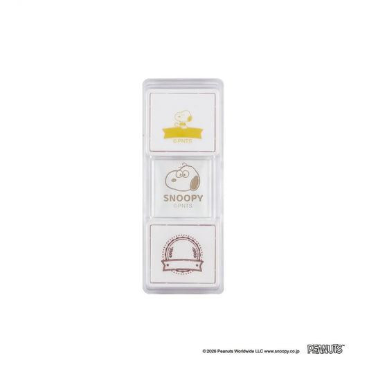 Kutsuwa Hancoco Slide Stamp - Snoopy Frame | Papermind Stationery