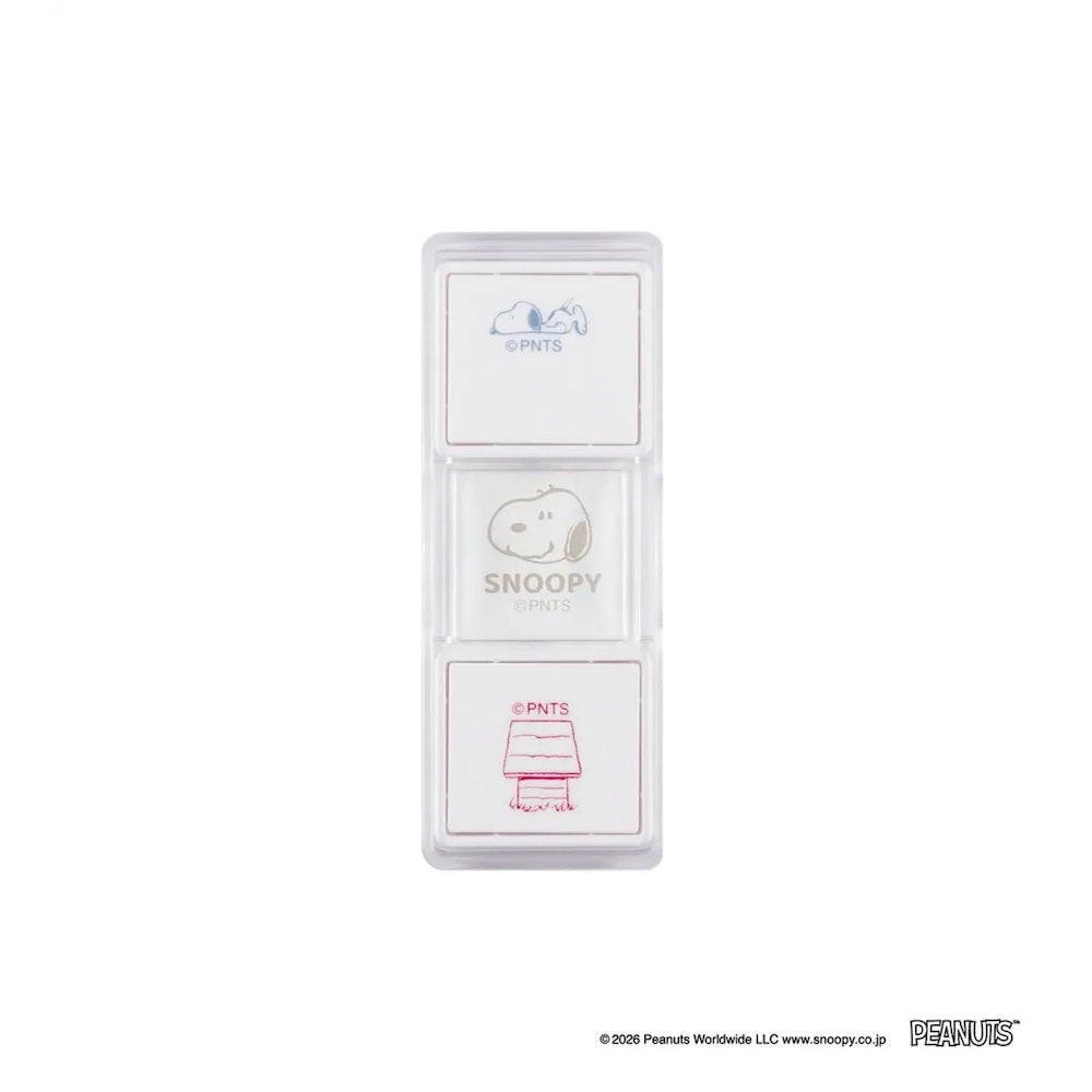 Kutsuwa Hancoco Slide Stamp - Snoopy House | Papermind Stationery