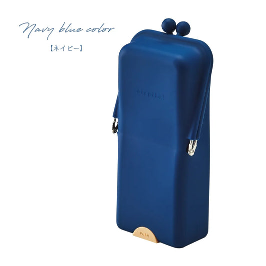 Kutsuwa Airpita Stand Pencil Case Navy
