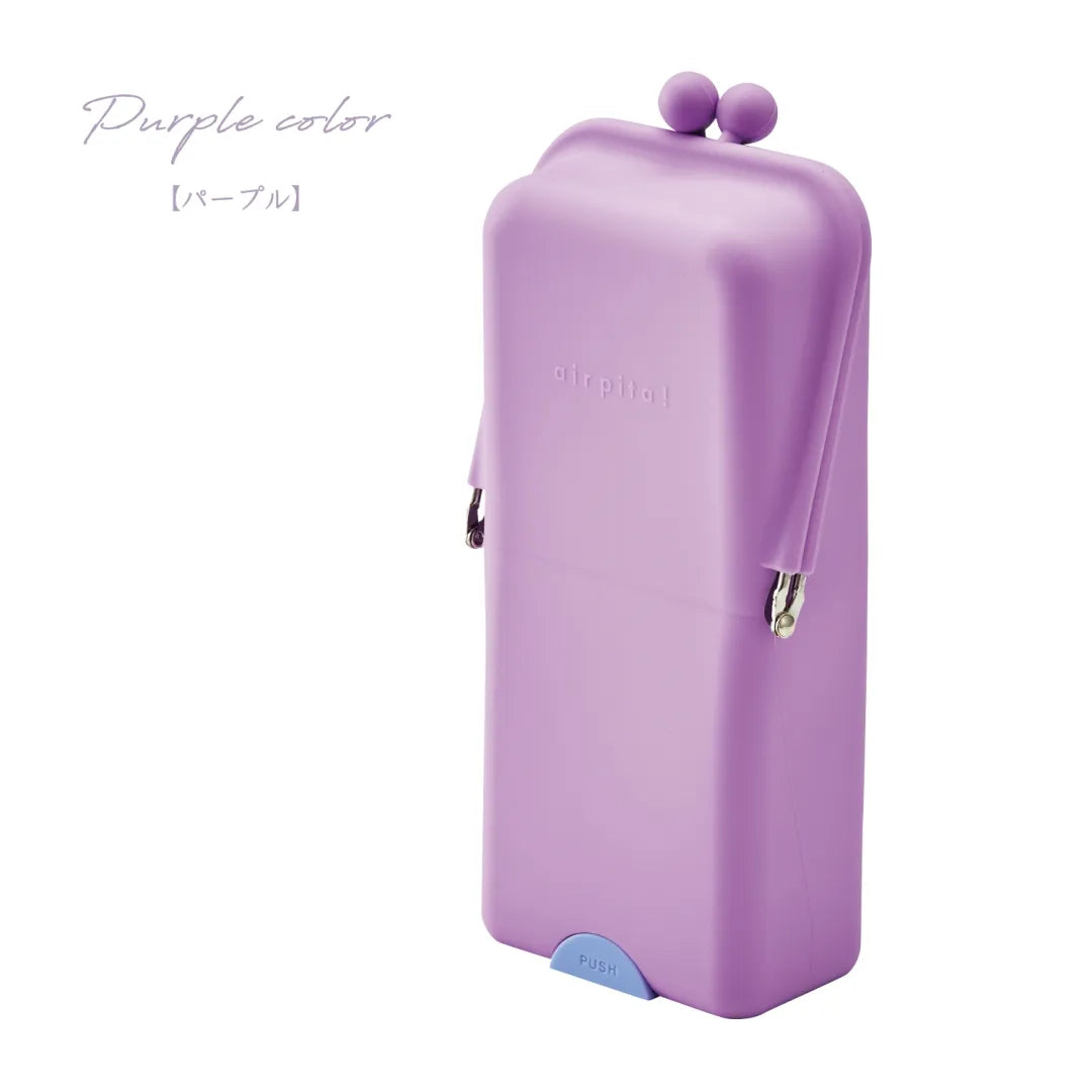 Kutsuwa Airpita Stand Pencil Case Purple