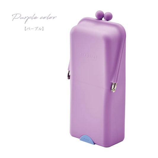 Kutsuwa Airpita Stand Pencil Case Purple