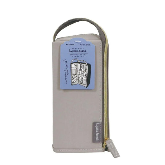 Kutsuwa Elgaba Stand Pen Case Greige