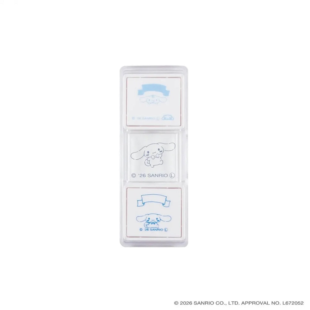 Kutsuwa Hancoco Slide Stamp - Sanrio Character Cinnamoroll | Papermind Stationery