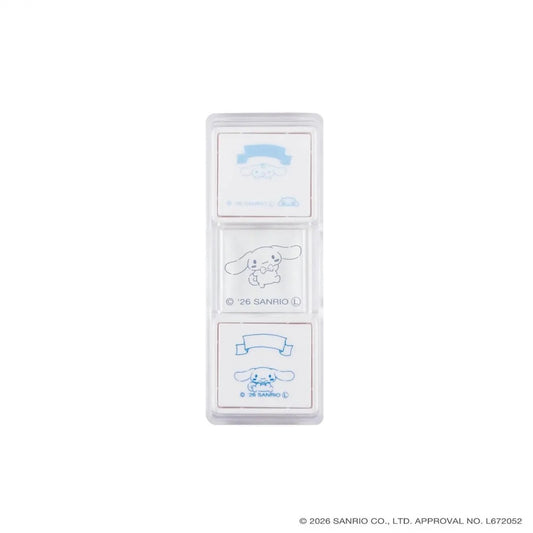 Kutsuwa Hancoco Slide Stamp - Sanrio Character Cinnamoroll | Papermind Stationery