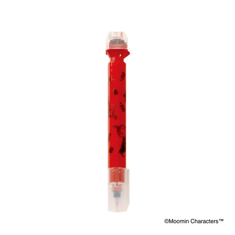 Kutsuwa Cruro 2 in 1 Stamp Pen - Moomin Red | Papermind Stationery