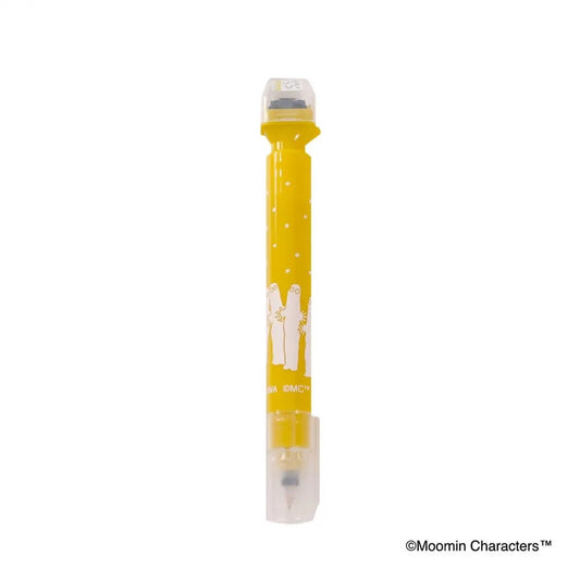 Kutsuwa Cruro 2 in 1 Stamp Pen - Moomin Yellow | Papermind Stationery