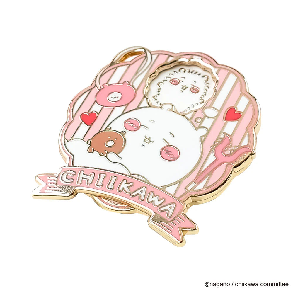 Chiikawa Large Gimmick Pin Badge Chiikawa