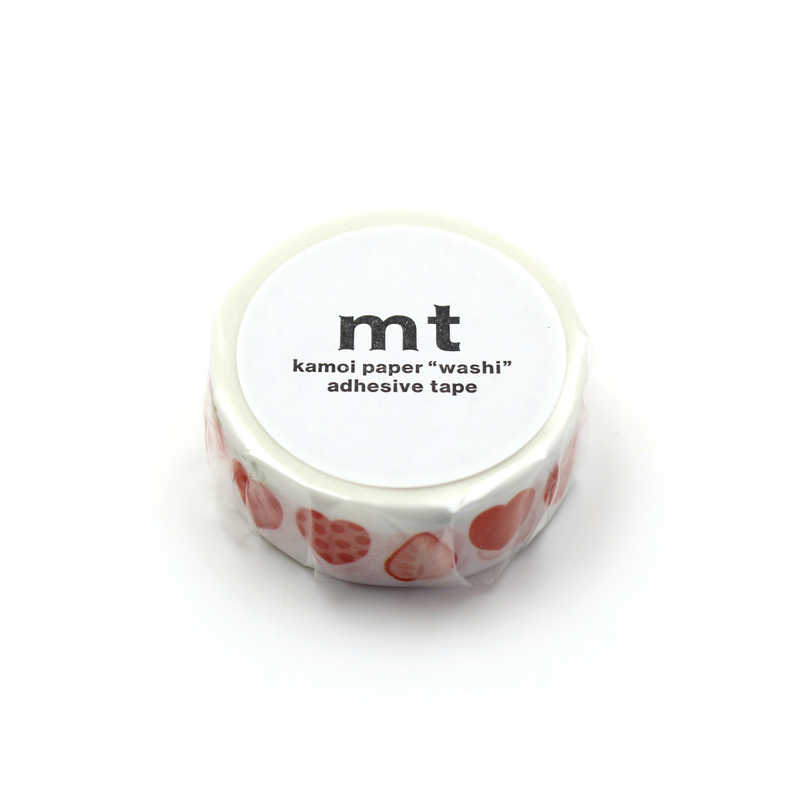 MT 15mm Washi Tape - Strawberry Heart