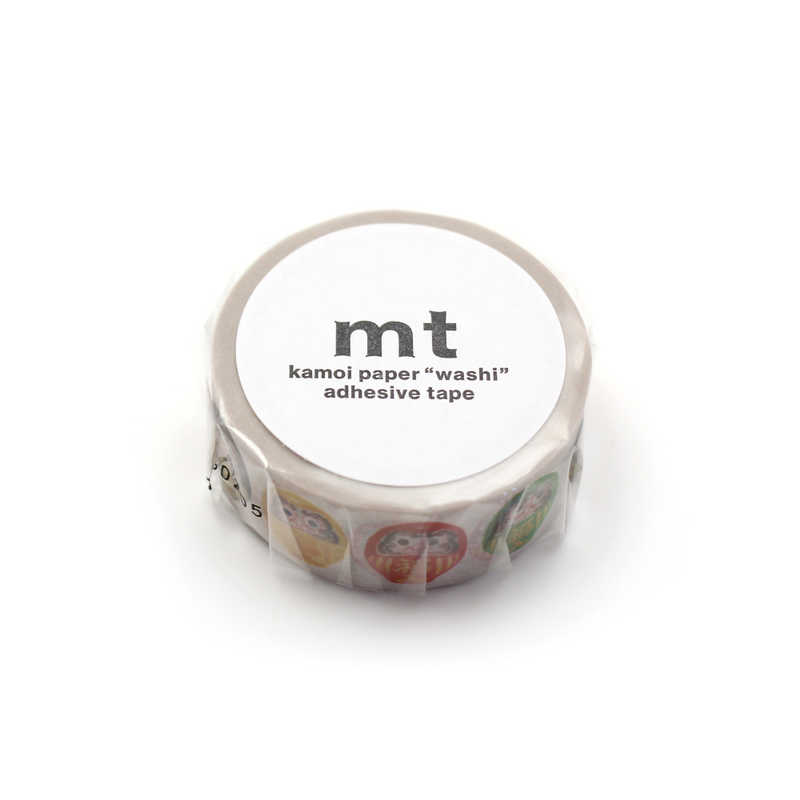 MT 15mm Washi Tape - Japanese Daruma Doll