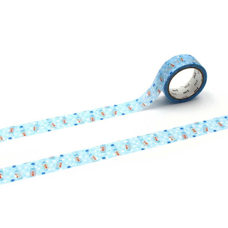 MT 15mm Washi Tape - Lime Soda