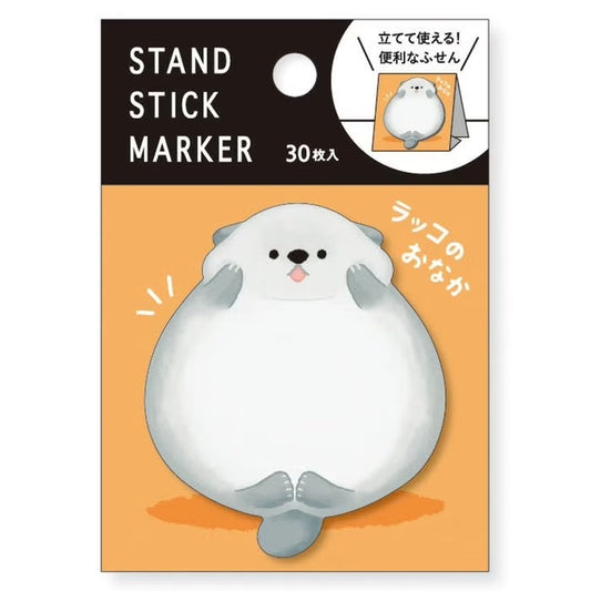 Mind Wave Stand Sticky Notes - Sea Otter | Papermind Shop