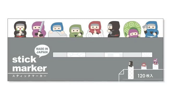 Mind Wave Sticky Note Page Marker - Ninja | Papermind Shop