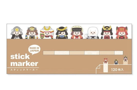Mind Wave Sticky Note Page Marker - Samurai | Papermind Shop