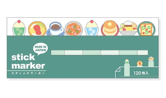 Mind Wave Sticky Note Page Marker - Japanese Cafe | Papermind Shop