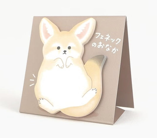 Mind Wave Stand Sticky Notes - Fennec Fox | Papermind Shop