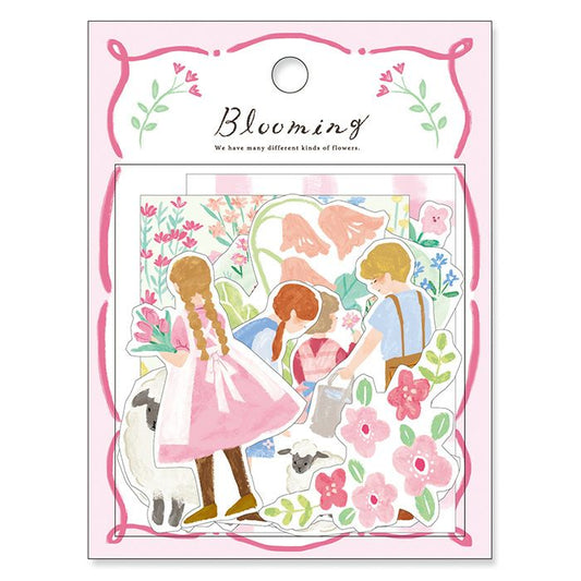 Mind Wave Flake Stickers Blooming Pink Sheep