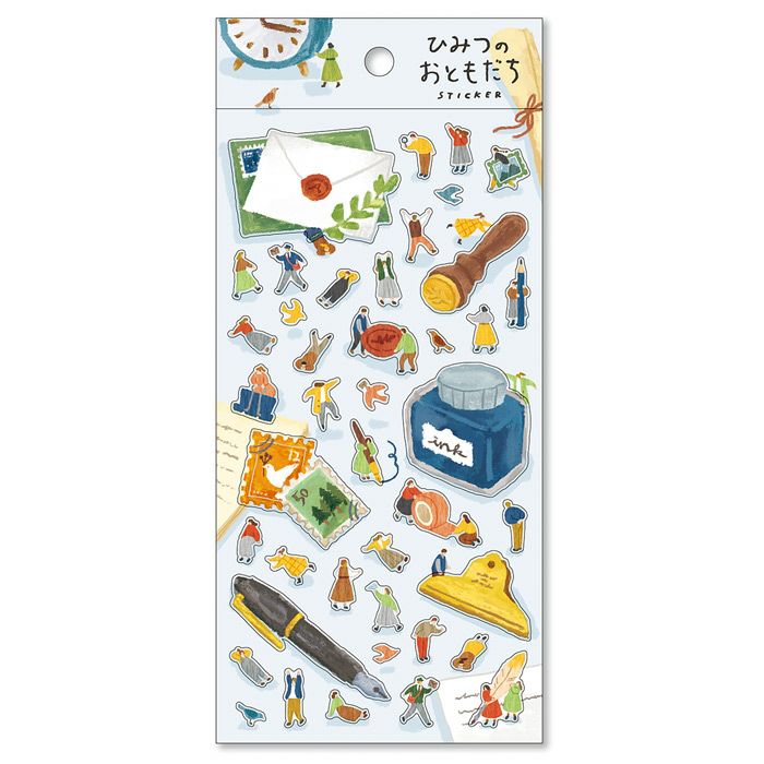 Mind Wave Sticker Sheet - Secret Friend & Letter | Papermind Shop