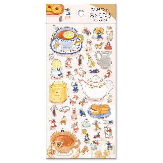 Mind Wave Sticker Sheet - Secret Friend & Tea Time | Papermind Shop