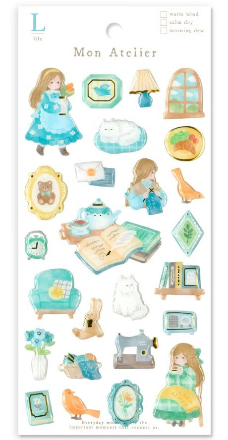Mind Wave Mon Atelier Sticker - Beautiful Life | Papermind Shop