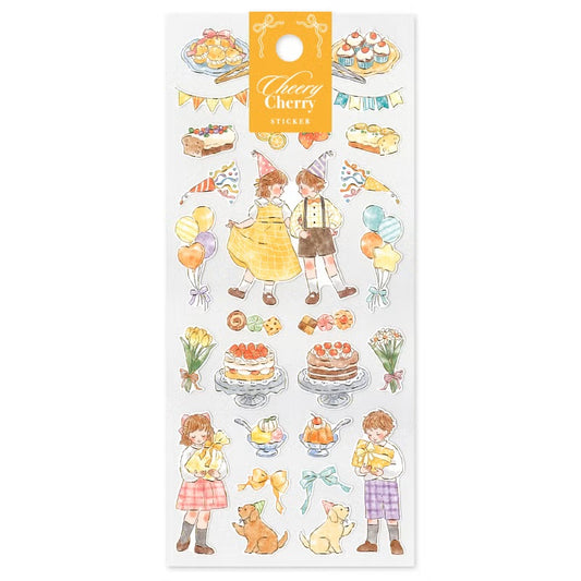 Mind Wave Cheerly Cherry Sticker - Birthday 82876  | Papermind Shop