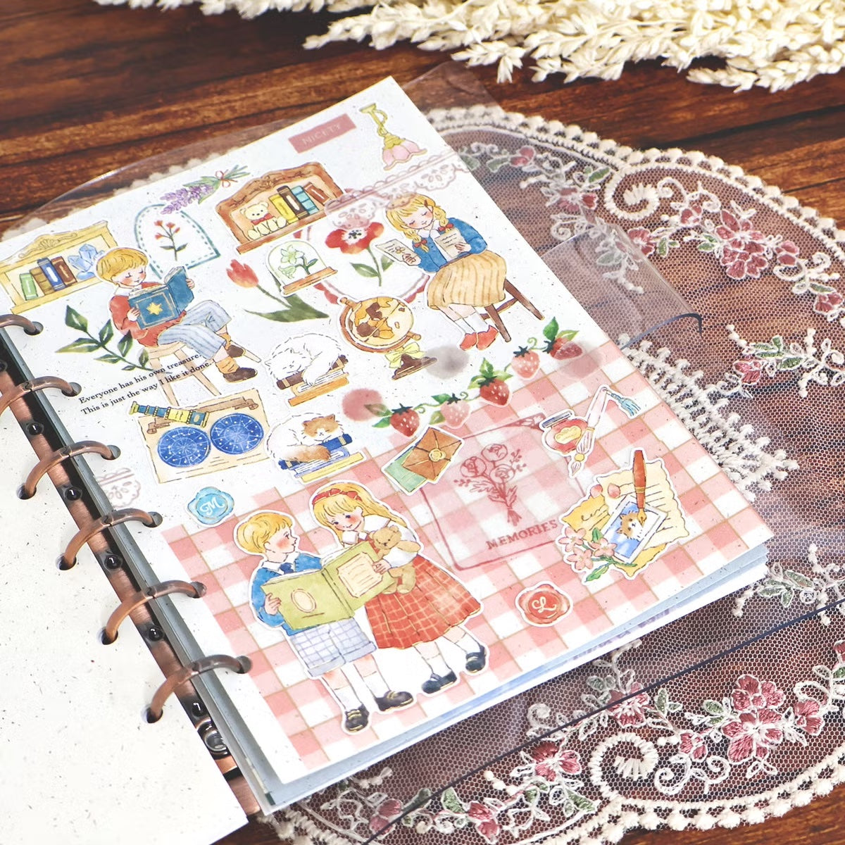Mind Wave Cheerly Cherry Sticker for Room 82879 - Shop Sticker Sheets and Japanese Stationery at Papermind Stationery Shop
