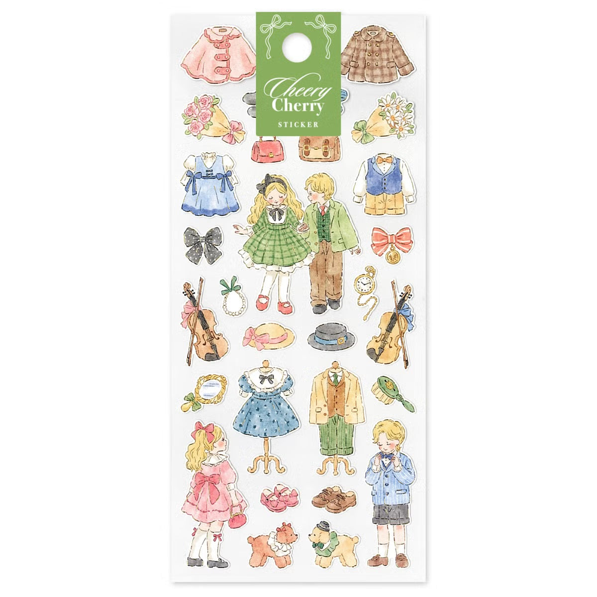 Mind Wave Cheerly Cherry Sticker - Dress Up 82880 | Papermind Shop