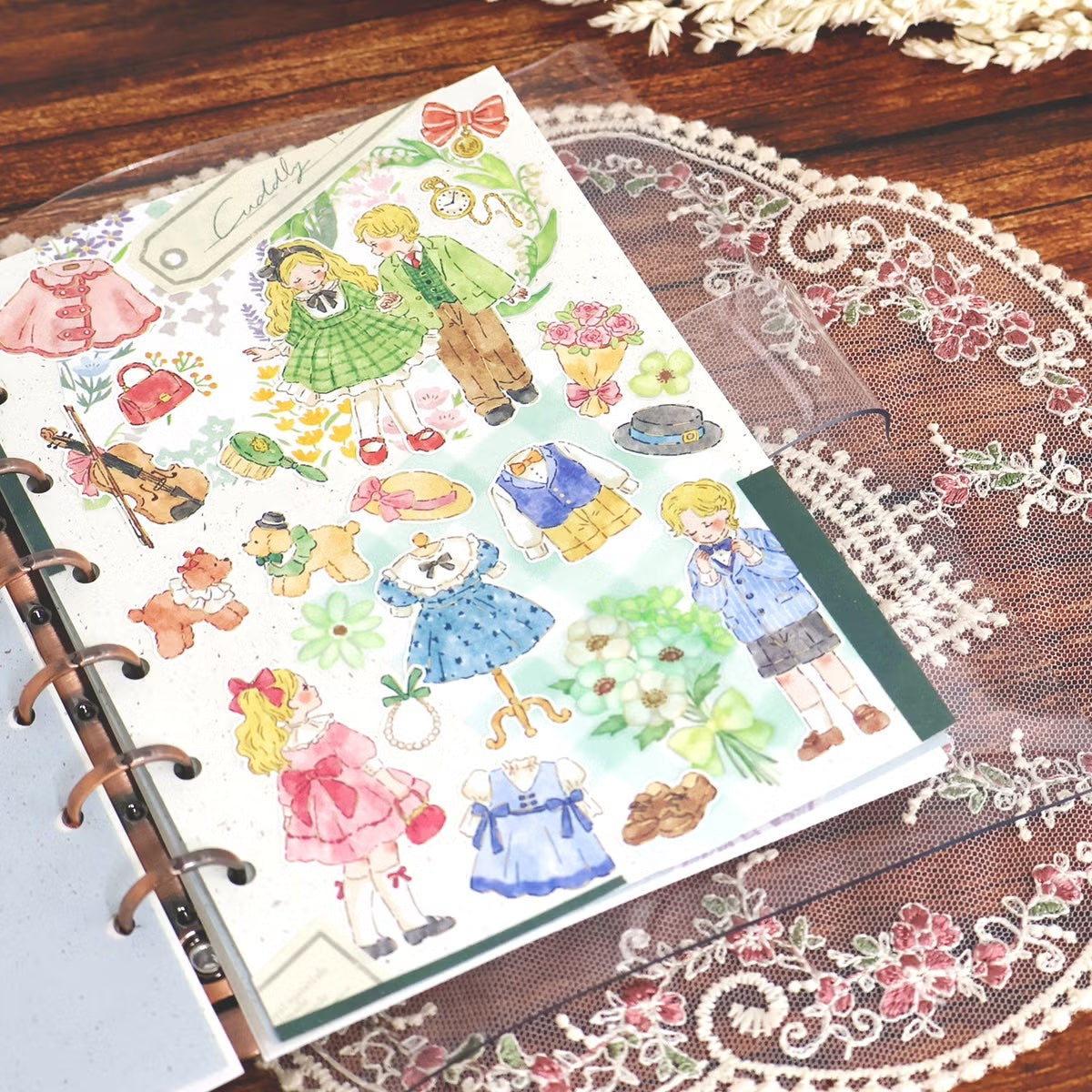 Mind Wave Cheerly Cherry Sticker - Dress Up 82880 - Shop Sticker Sheets and Japanese Stationery at Papermind Stationery Shop