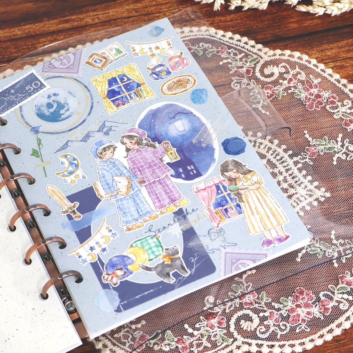 Mind Wave Cheerly Cherry Sticker - Goodnight 82881 - Shop Sticker Sheets and Japanese Stationery at Papermind Stationery Shop